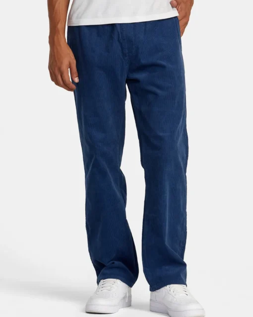 AMERICANA ELASTIC WAIST CORD PANTS