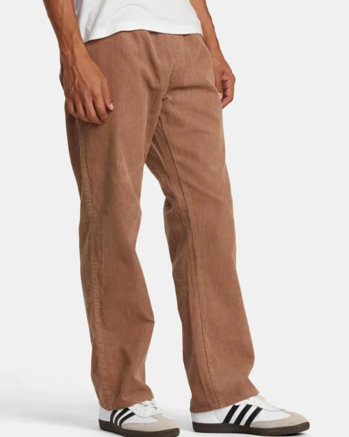AMERICANA ELASTIC WAIST CORD PANTS