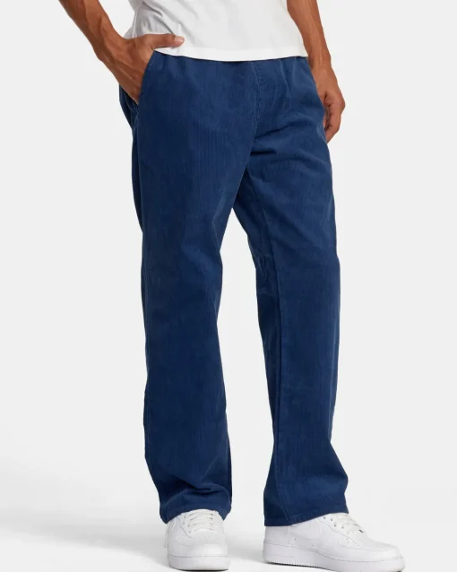 AMERICANA ELASTIC WAIST CORD PANTS