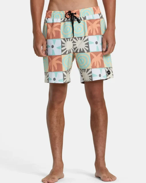 ATLAS ELASTIC WAIST 17" BOARDSHORTS