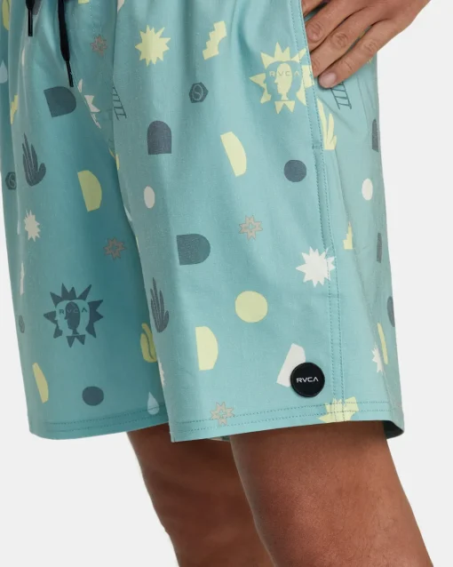 ATLAS ELASTIC WAIST 17" BOARDSHORTS