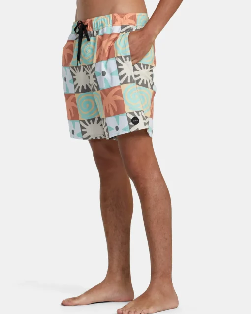 ATLAS ELASTIC WAIST 17" BOARDSHORTS