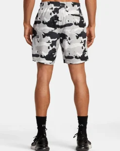 BEDWIN X STASH YOGGER STRETCH 17" ELASTIC WAIST SHORTS