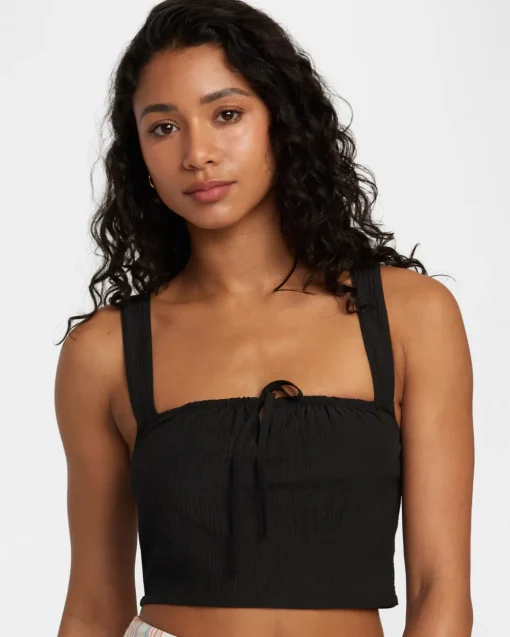 BELLA SMOCKED TANK