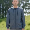 C-ABLE WAFFLE KNIT ZIP HOODIE