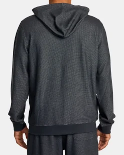 C-ABLE WAFFLE KNIT ZIP HOODIE