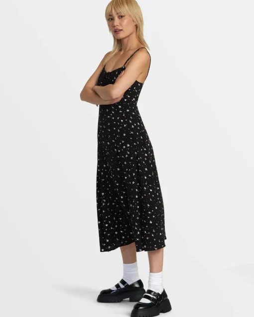 CAFE MIDI DRESS