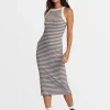 CARELESS MIDI DRESS