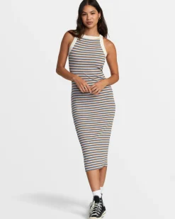 CARELESS MIDI DRESS