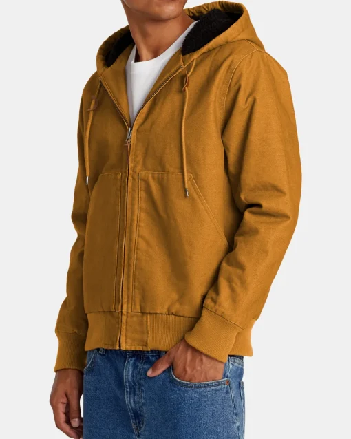 CHAINMAIL SHERPA LINED JACKET