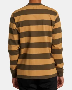 CHAINMAIL STRIPE LONG SLEEVE TEE