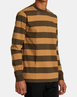 CHAINMAIL STRIPE LONG SLEEVE TEE