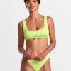 CHEVY GROOVES LACEBACK BRALETTE BIKINI TOP