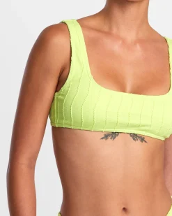 CHEVY GROOVES LACEBACK BRALETTE BIKINI TOP