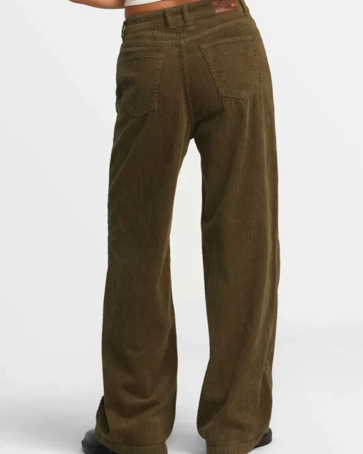 COCO CORDUROY WIDE LEG PANTS