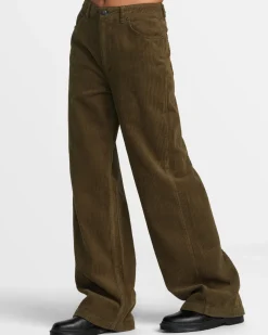 COCO CORDUROY WIDE LEG PANTS