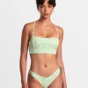 CONFETTI STRAPPY CROP BIKINI TOP
