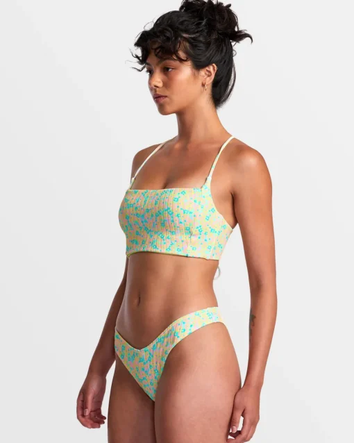 CONFETTI STRAPPY CROP BIKINI TOP