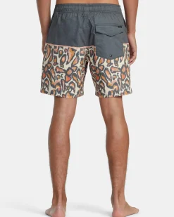 COUNTY ELASTIC WAIST 17" BOARDSHORTS