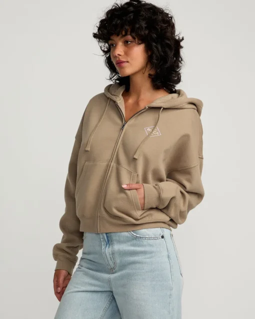 COURT ZIP HOODIE