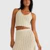 CROCHET HALTER TOP