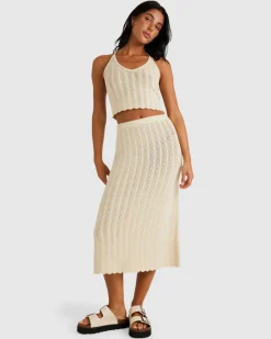 CROCHET HALTER TOP