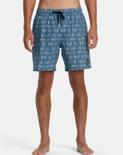 DORADO ELASTIC WAIST BOARDSHORTS 17''