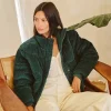 EEZEH CORDUROY PUFFER JACKET