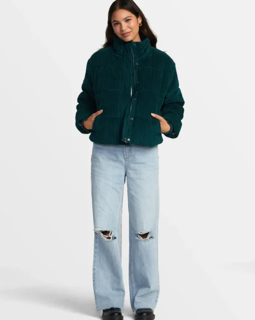 EEZEH CORDUROY PUFFER JACKET