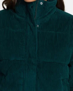 EEZEH CORDUROY PUFFER JACKET