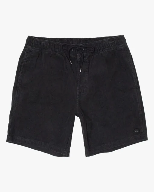 ESCAPE 17" ELASTIC WAIST CORDUROY SHORTS