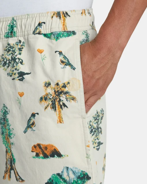 ESCAPE PRINT 17" SHORTS