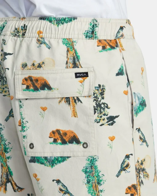 ESCAPE PRINT 17" SHORTS