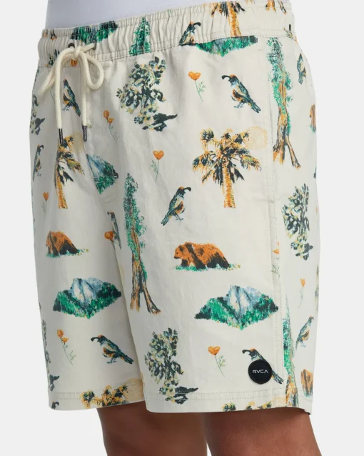 ESCAPE PRINT 17" SHORTS