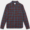 FIGUEROA OVERSIZED LONG SLEEVE FLANNEL SHIRT