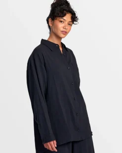 GIMME BEACH COVERUP SHIRT DRESS