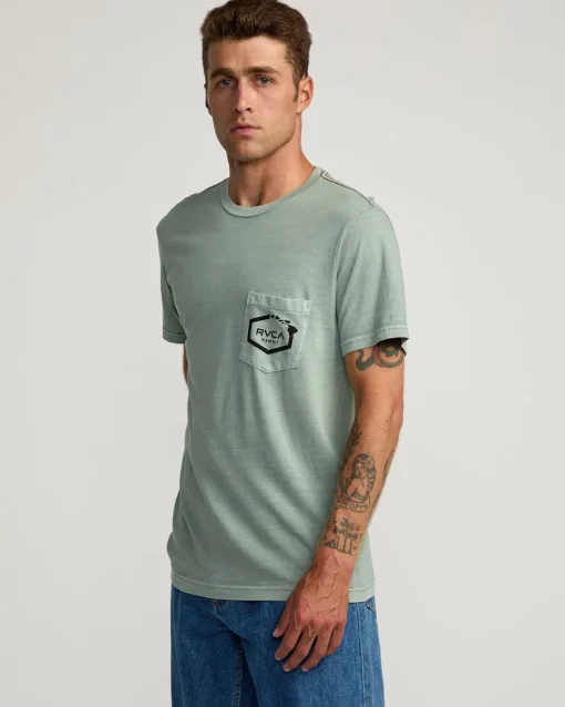 HAWAII ISLAND HEX POCKET TEE