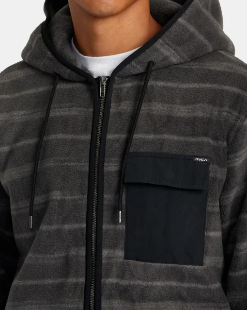 HAWTHORNE ZIP-UP HOODED FLEECE