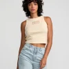 ISLAND LEI CROPPED TANK TOP
