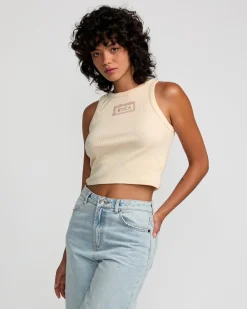 ISLAND LEI CROPPED TANK TOP