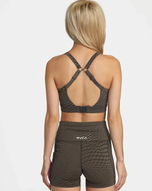 JACQUARD HIGH IMPACT BRA