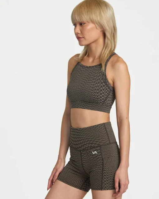 JACQUARD HIGH IMPACT BRA