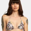 LEMONADE HALTER SLIDE TRIANGLE BIKINI TOP