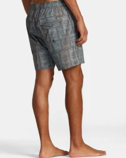 OBLOW TAPA ELASTIC WAIST BOARDSHORTS