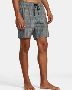 OBLOW TAPA ELASTIC WAIST BOARDSHORTS