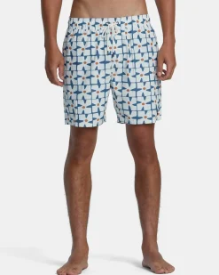 PERRY 17" ELASTIC WAIST BOARDSHORTS
