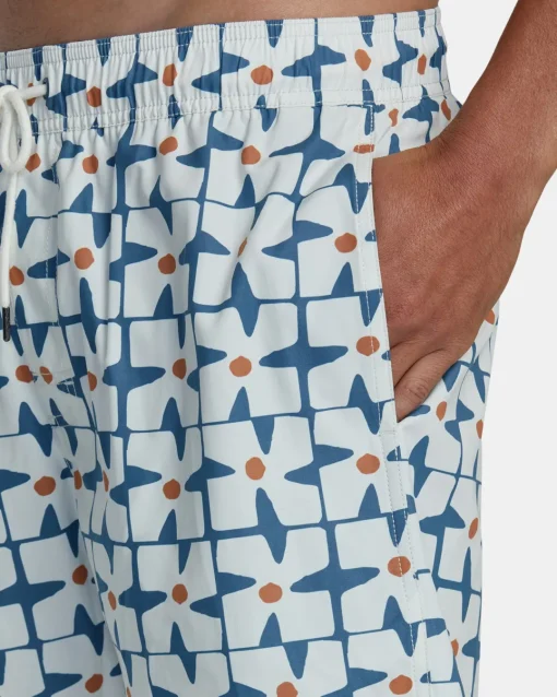 PERRY 17" ELASTIC WAIST BOARDSHORTS