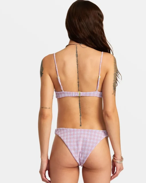 PREPPED V-WIRE BRALETTE BIKINI TOP