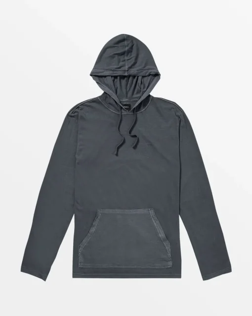 PTC PIGMENT HOODED LONG SLEEVE TEE