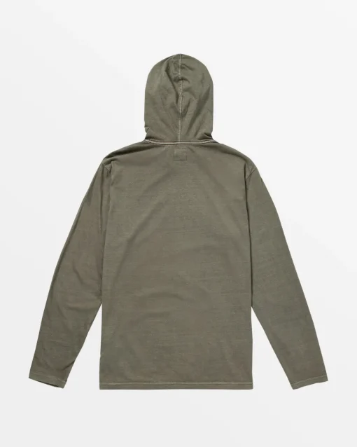 PTC PIGMENT HOODED LONG SLEEVE TEE